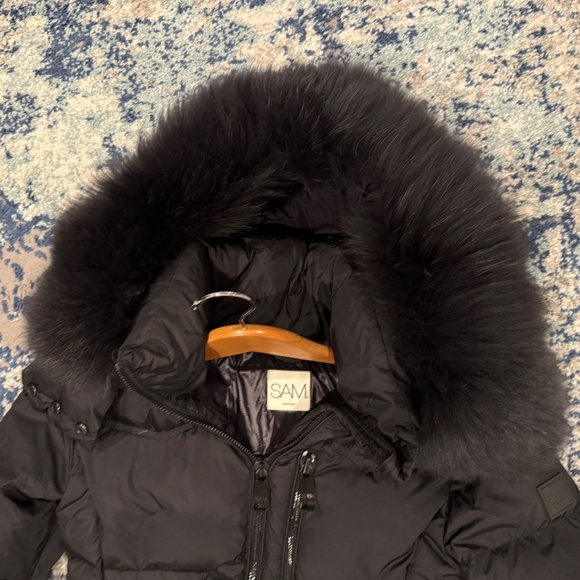 SAM. Detachable Fur Hood Jetset Puffer Jacket - Picture 10 of 14
